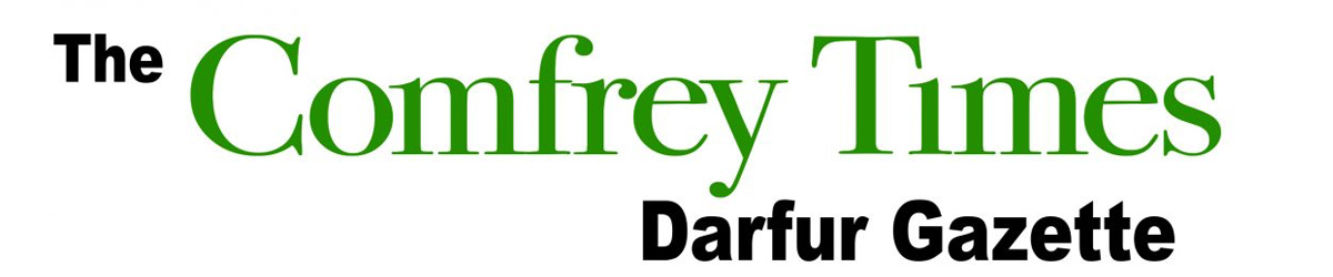 Comfrey Times & Darfur Gazette, All the news that's fit to print.